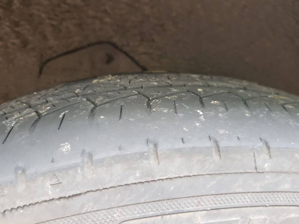 bald tyre